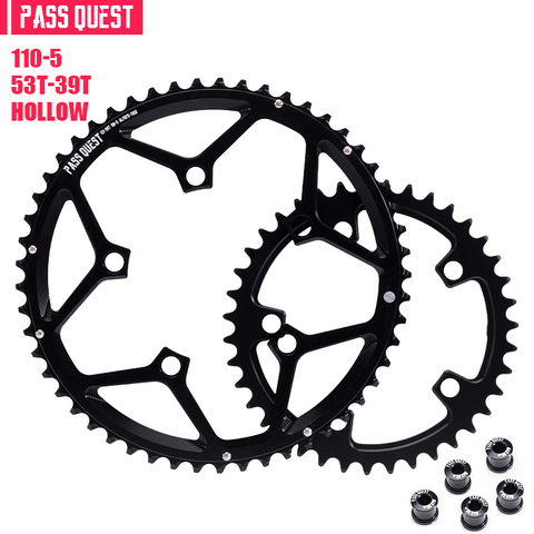 110BCD (5-bolt AERO) 2X Sprocket Round Road Bike Foldable Bicycle 11/12 speed