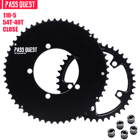 110BCD (5-bolt AERO) 2X Sprocket Round Road Bike Foldable Bicycle 11/12 speed