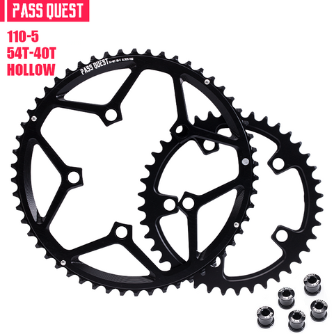 110BCD (5-bolt AERO) 2X Sprocket Round Road Bike Foldable Bicycle 11/12 speed