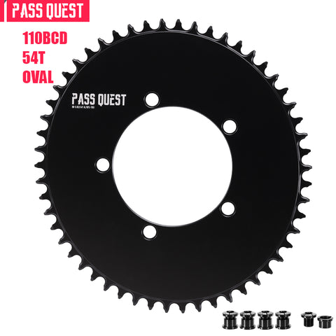 110 BCD (5-bolt AERO) Oval Road Bike Fold Bike Narrow Wide Chainring