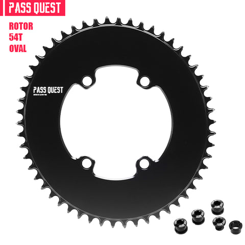 PASS QUEST For ROTOR 110BCD Oval AERO Narrow Wide Chainring