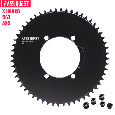 PASS QUEST Adapter Converter for FORCE 8 bolt to 110BCD AXS 12s