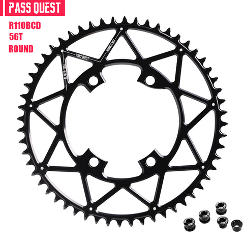 SHIMANO 110BCD R8000 R7000(4-bolt ) Round Hollow Narrow Wide Chainring
