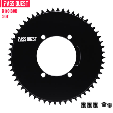 SHIMANO X110BCD (4-bolt AERO) Oval/ Round Narrow Wide Chainring