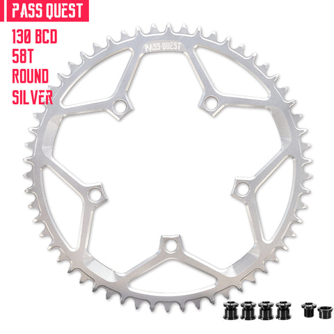 PASS QUEST White Industry Special Spider Modified Parts 30 Series Square Hole Crank Folding Bike