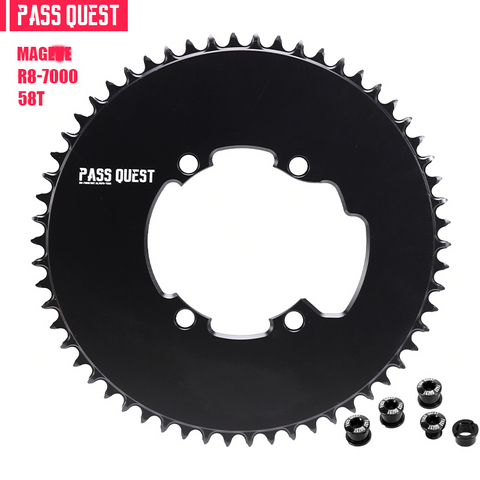 110BCD R8000 R7000 Magene (4-bolt AERO) Narrow Wide Chainring