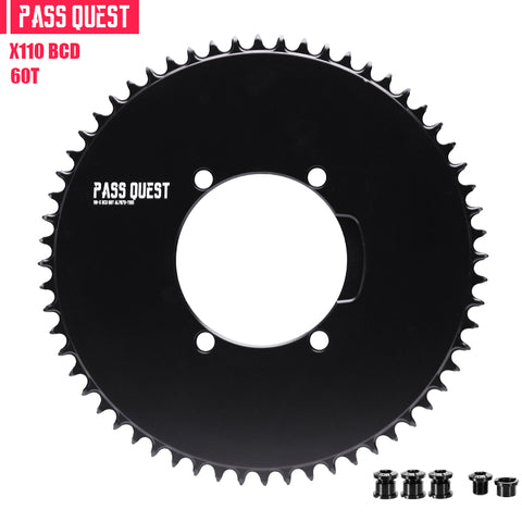 SHIMANO X110BCD (4-bolt AERO) Oval/ Round Narrow Wide Chainring