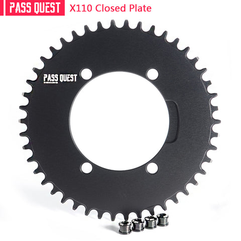 SHIMANO X110BCD (4-bolt AERO) Oval/ Round Narrow Wide Chainring