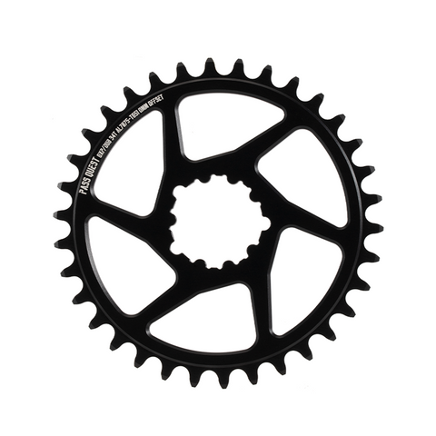 PASS QUEST 104BCD and SRAM 3 Bolt single speed chainring DJ dedicated