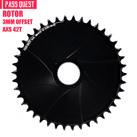 ROTOR direct mount(3mm offset ) AERO Round Narrow Wide Chainring AXS 12S