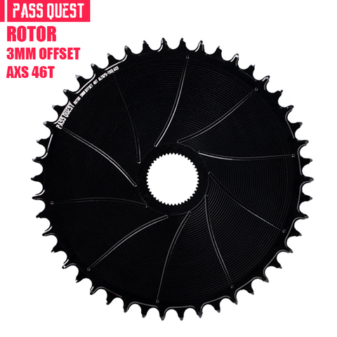 ROTOR direct mount(3mm offset ) AERO Round Narrow Wide Chainring AXS 12S