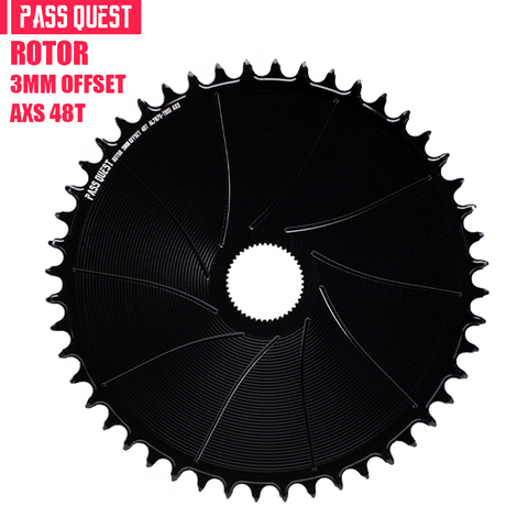ROTOR direct mount(3mm offset ) AERO Round Narrow Wide Chainring AXS 12S