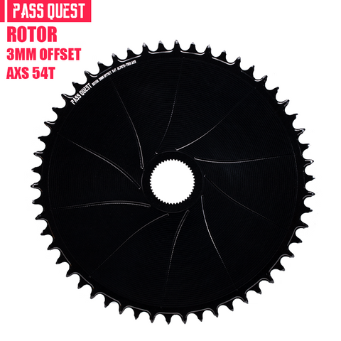 ROTOR direct mount(3mm offset ) AERO Round Narrow Wide Chainring AXS 12S