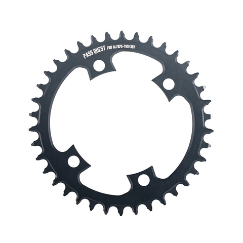PASS QUEST For SRAM FORCE 107BCD Round Hollow Narrow Wide Chainring