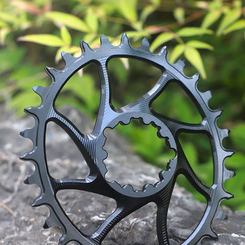 SRAM GXP/DUB 3 Bolt (6mm offset) Oval Hollow Narrow Wide Chainring 30-36T