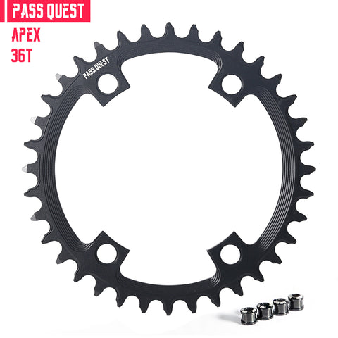 SRAM APEX 110BCD (4-bolt) Round Narrow Wide Chainring