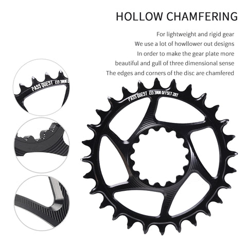 E*THIRTEEN E13 XCX BOOST MTB(3mm offset) Narrow Wide Chainring