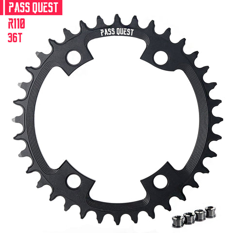 SHIMANO 110BCD R8000 R7000(4-bolt ) Round Hollow Narrow Wide Chainring