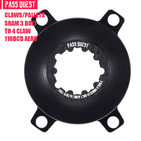 PASS QUEST Adapter Converter for GXP/DUB 3 Bolt to 110BCD AXS12S