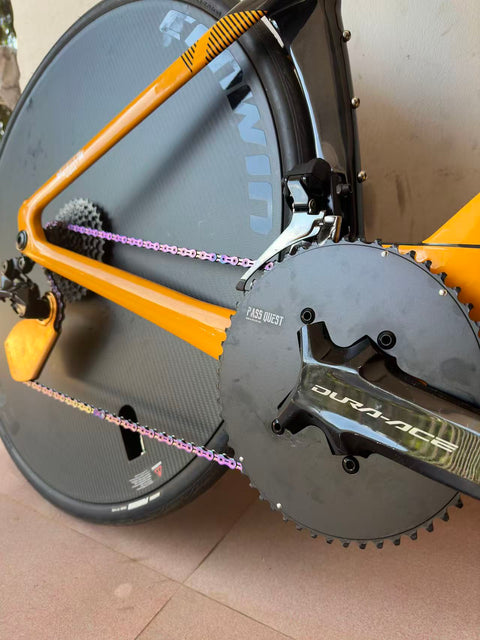 PASS QUEST has added new large-toothed 2X chainrings: 58-44T and 60-46T！