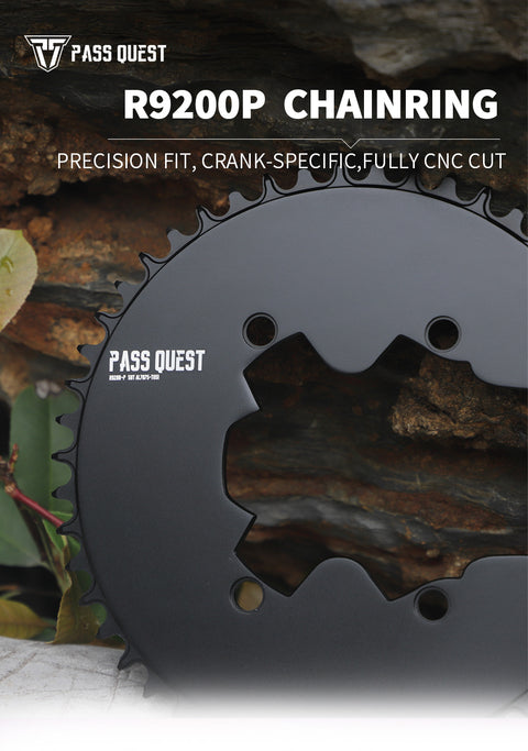 SHIMANO R9200-P 110BCD Round Narrow Wide Chainring