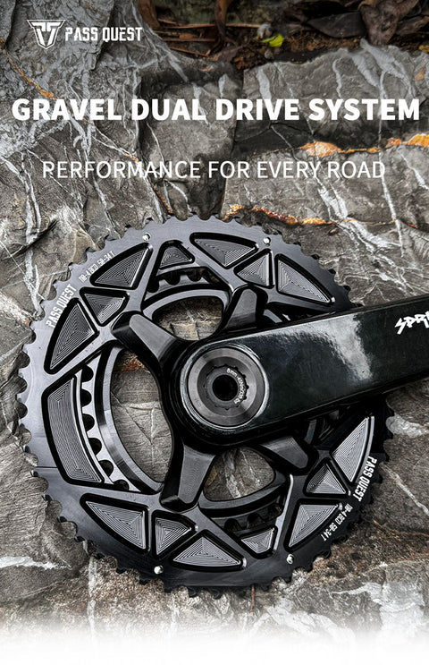 SHIMANO 2X GRX 110BCD Sprocket Crankshaft set Gravel bike 11-12S
