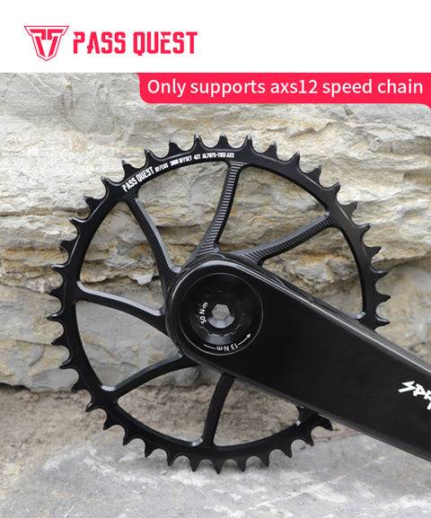 RACE FACE (3mm offset ) AXS Round Narrow Wide Chainring 40-54T