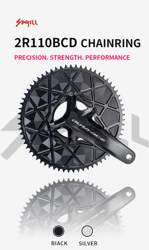 SHIMANO 110BCD R9200 R8100 R7100 High strength AERO Narrow Wide Chainring