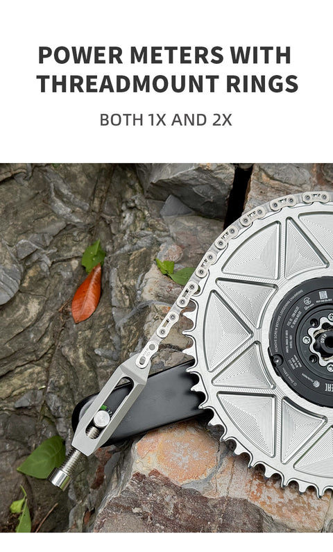 PASS QUEST Red Xplr Power Meter Chainring Disassembly tools