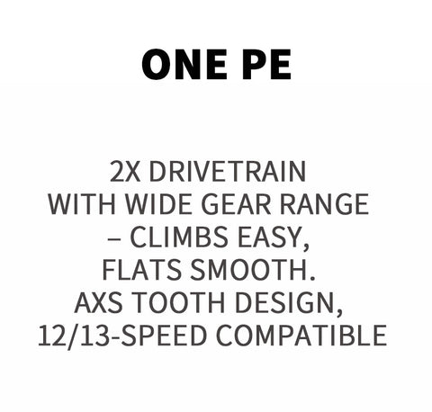 PASS QUEST 2X XPLR thread-mount AXS 12/13s Chianrings