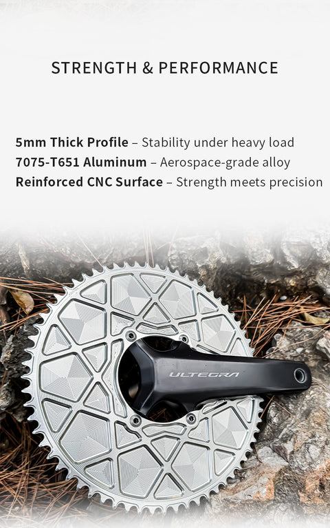 SHIMANO 110BCD R9200 R8100 R7100 High strength AERO Narrow Wide Chainring