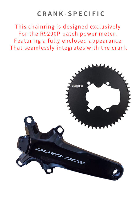 SHIMANO R9200-P 110BCD Round Narrow Wide Chainring