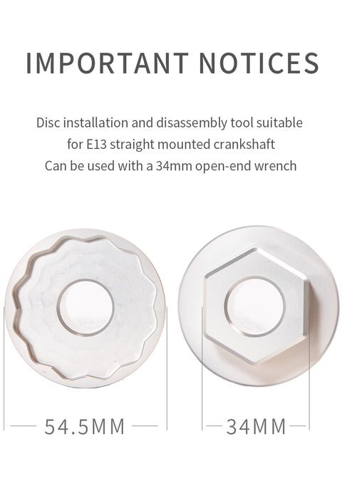 PASS QUEST E*13 Direct mount chainring tool