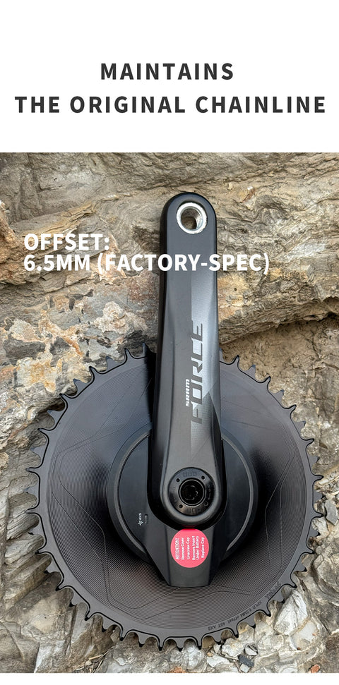 PASS QUEST XPLR thread-mount AXS 12/13s Narrow Wide Chainring 30-62T
