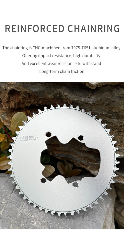 SHIMANO R9200-P 110BCD Round Narrow Wide Chainring