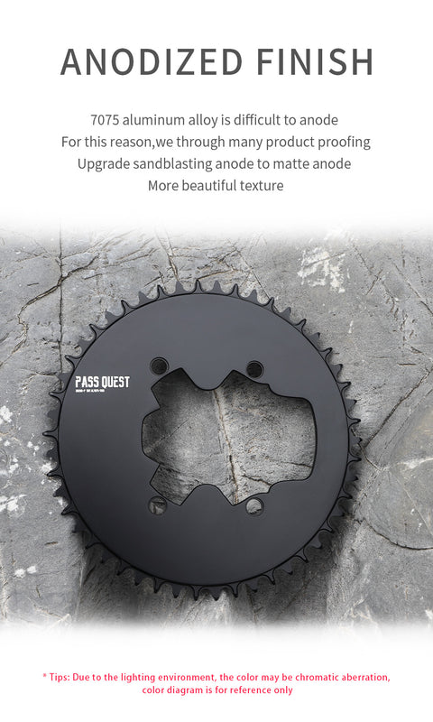 SHIMANO R9200-P 110BCD Round Narrow Wide Chainring