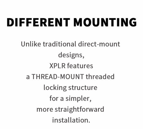 PASS QUEST 2X XPLR thread-mount AXS 12/13s Chianrings