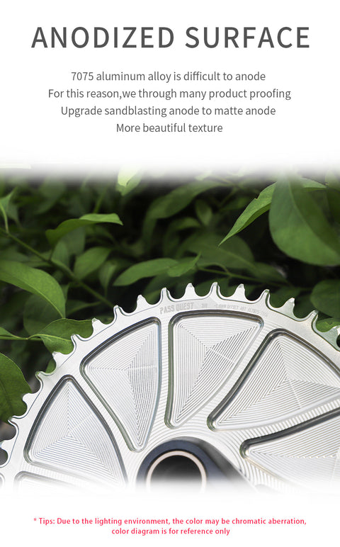 SHIMANO (1.8mm offset) GRAVEL/ROAD Narrow Wide Chainring 40-48T