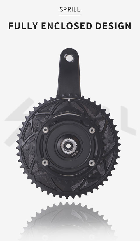 PASS QUEST SPRILL X110BCD-3S Déport 3mm (4-vis AERO) Plateau Rond Narrow Wide