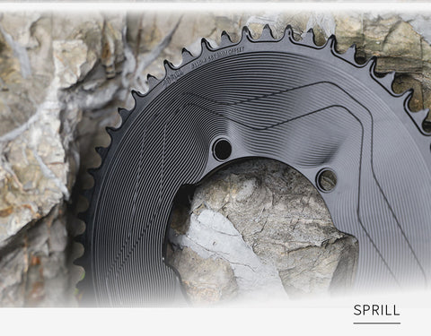 SRAM SRM 110BCD 3mm offset AERO Narrow Wide Chainring 46-58T