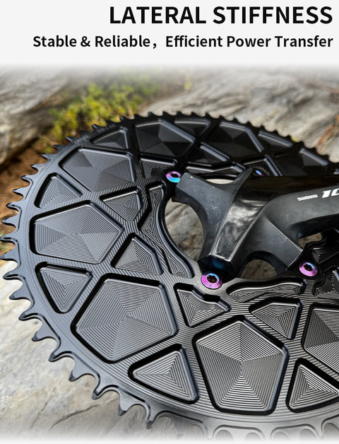 SHIMANO R8000 R7000 R9100 110BCD High strength AERO Narrow Wide Chainring