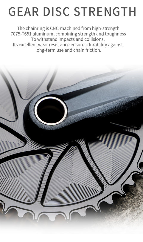 SHIMANO (1.8mm offset) GRAVEL/ROAD Narrow Wide Chainring 40-48T