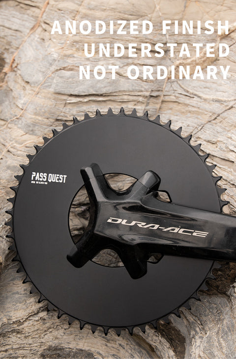 SHIMANO 110BCD Universal AERO Round Narrow Wide Chainring 44-60T