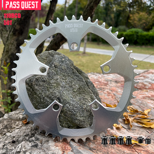 110BCD (5-bolt Hollow) Round Road Bike Narrow Wide Chainring