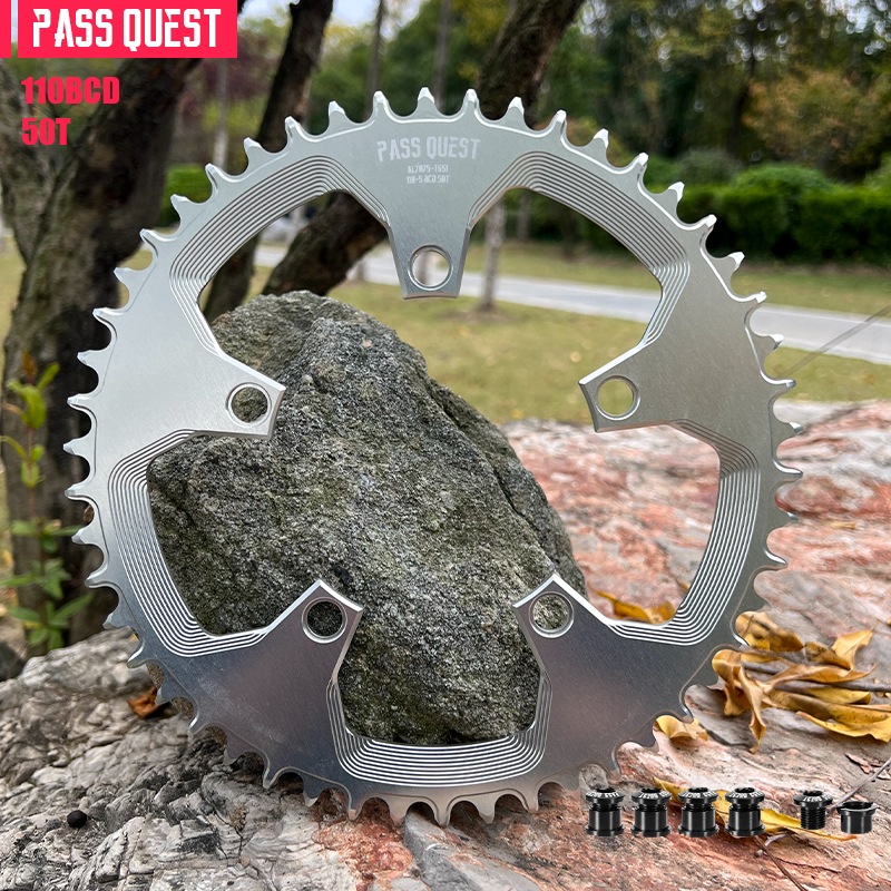 110BCD (5-bolt Hollow) Round Road Bike Narrow Wide Chainring
