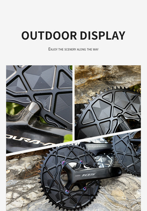 SHIMANO 110BCD R9200 R8100 R7100 High strength AERO Narrow Wide Chainring