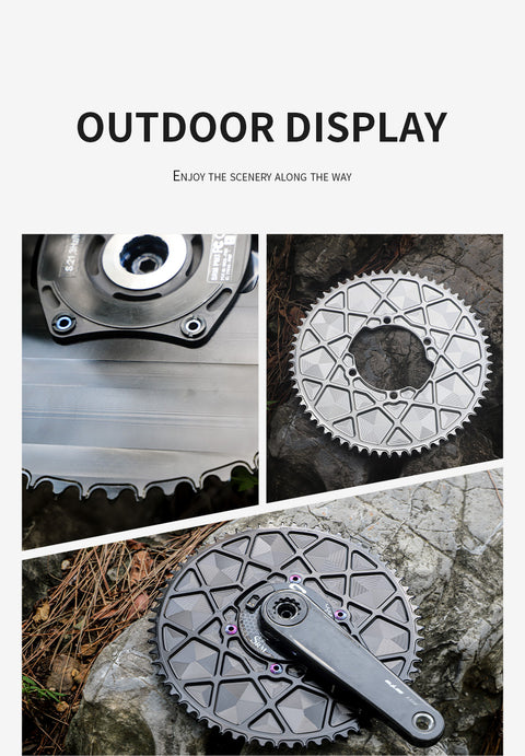 SRAM SRM 110BCD  High strength AERO Narrow Wide Chainring 54-66T