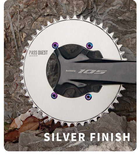 SHIMANO 110BCD Universal AERO Round Narrow Wide Chainring 44-60T