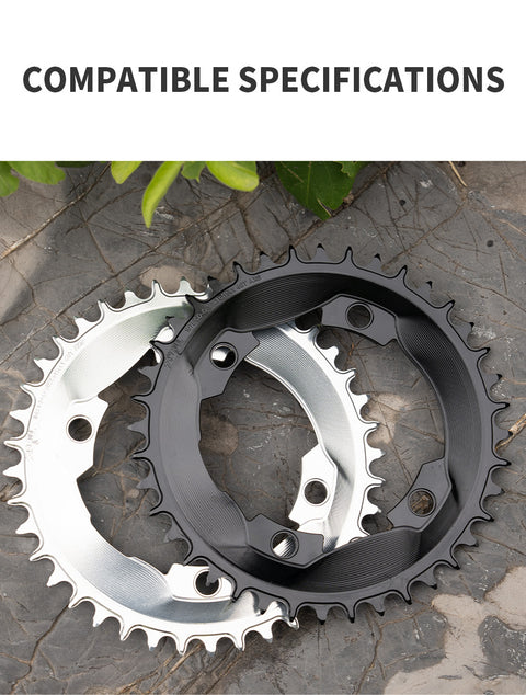 PASS QUEST SPRILL F107BCD 3mm offset AXS (4-bolt AERO) Round  Narrow Wide Chainring（副本）
