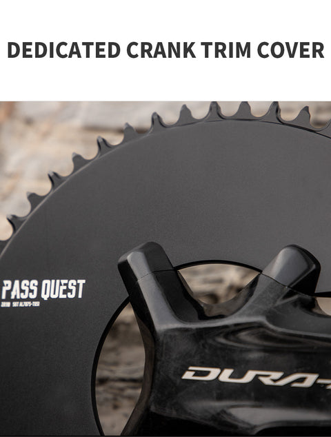 SHIMANO 110BCD Universal AERO Round Narrow Wide Chainring 44-60T